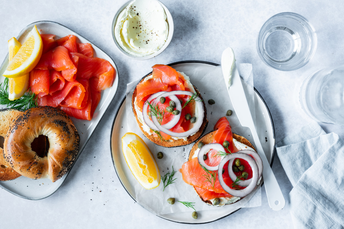 Regal King Salmon Bagels