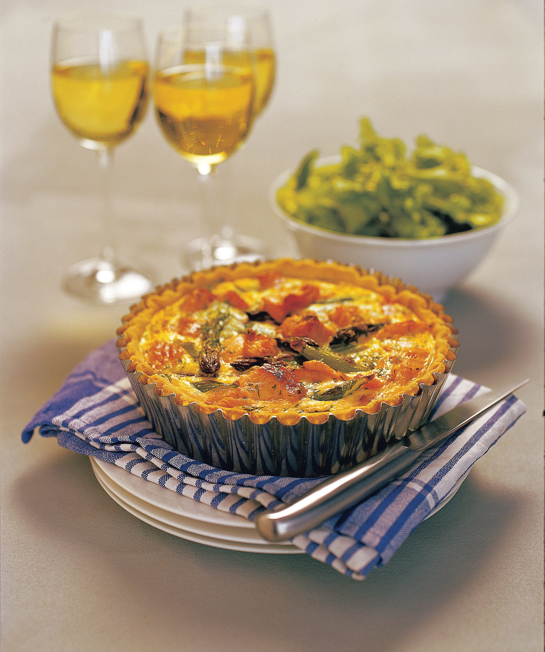 Regal Smoked Salmon Quiche
