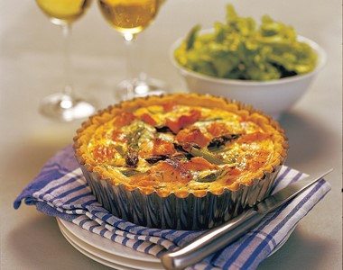 Regal Smoked Salmon Quiche