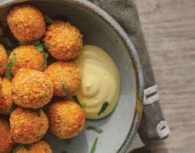 Deep Fried Regal Smoked Salmon Balls Al Brown Recipe Test