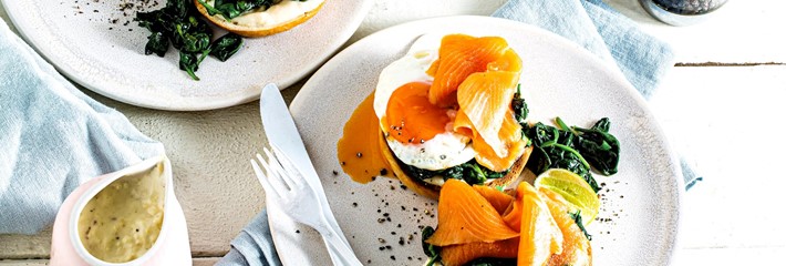 Regal Smoked Salmon Florentine Eggs