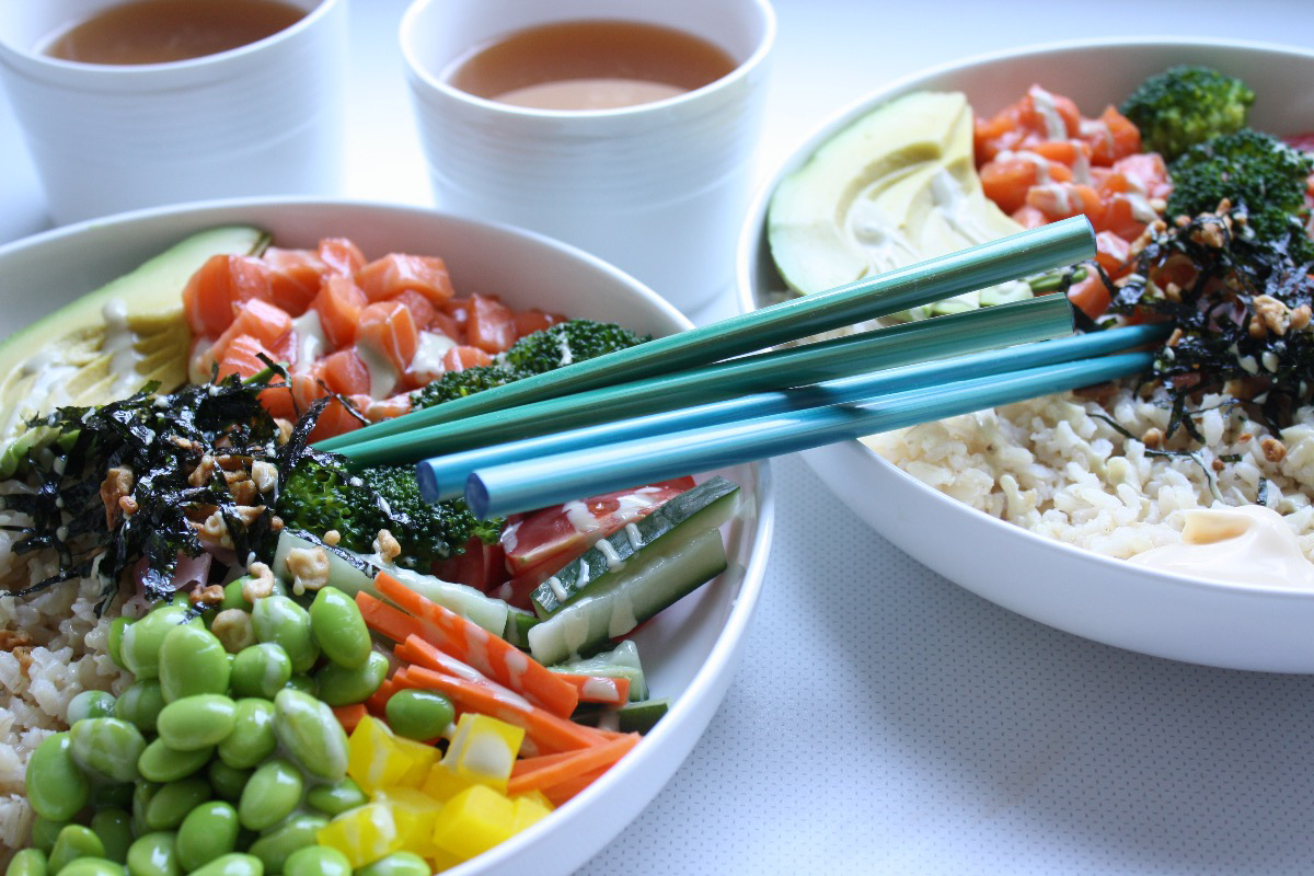 Regal Salmon Sushi Bowls