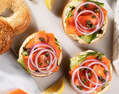 Regal Cold Smoked Salmon Brunch Bagels