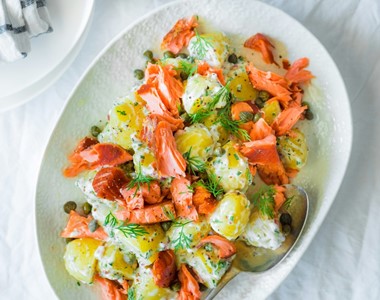 Regal Salmon Maple Christmas Recipes Potato Salad