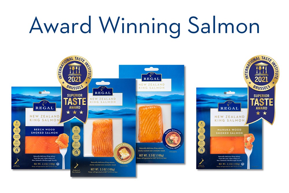 Regal Salmon 2021 Superior Taste Award Winner Regal USA