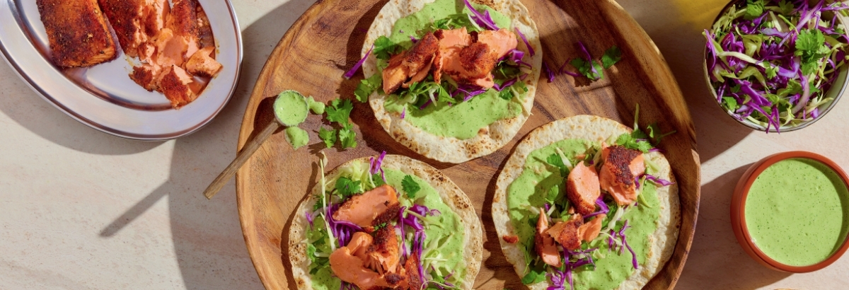 REGAL Salmon Tacos Banner