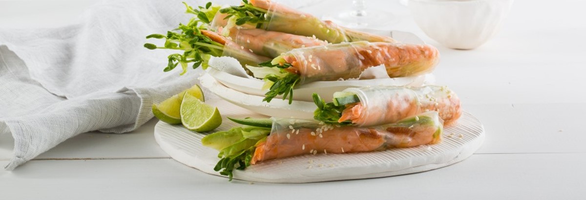 Main Cover Featured Home Avocado Rice Paper Rolls