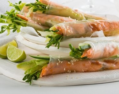 Main Cover Featured Home Avocado Rice Paper Rolls