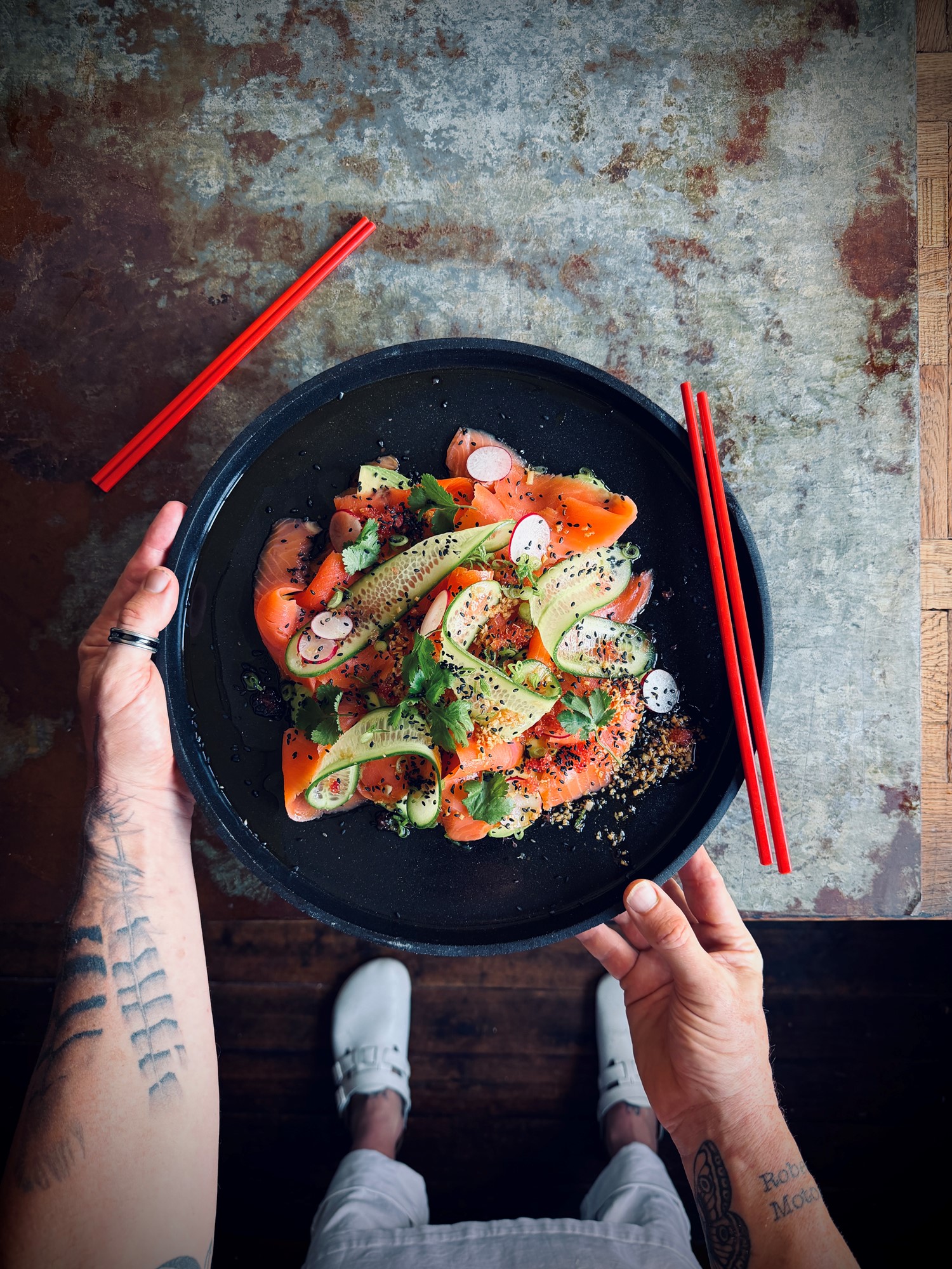 Regal Salmon With Yuzu And Ginger