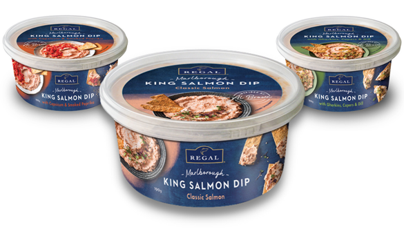 King Salmon Dips Range