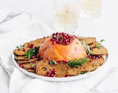 Festive Salmon Cheeseball