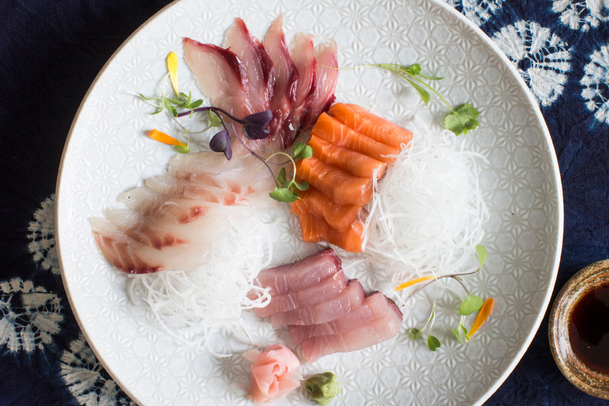 Regal Salmon Sashimi