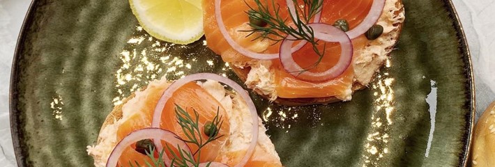 Valentine’s Day Regal King Salmon Bagel