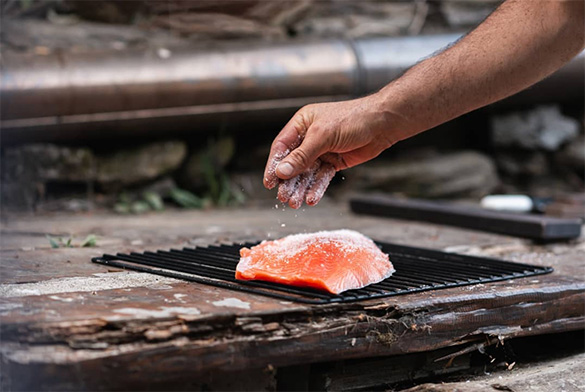 affumicatura del salmone