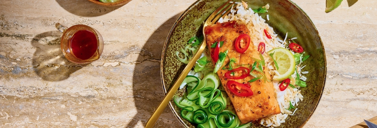 REGAL Caramel Salmon Banner