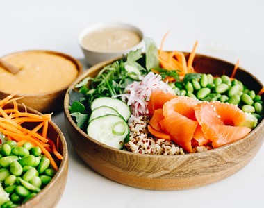 Regal Epicurean Smoked Salmon Poke Bowls