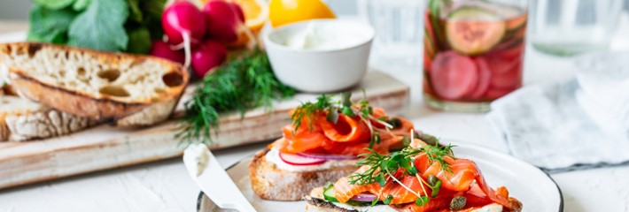 Regal Smoked Salmon Bruschetta