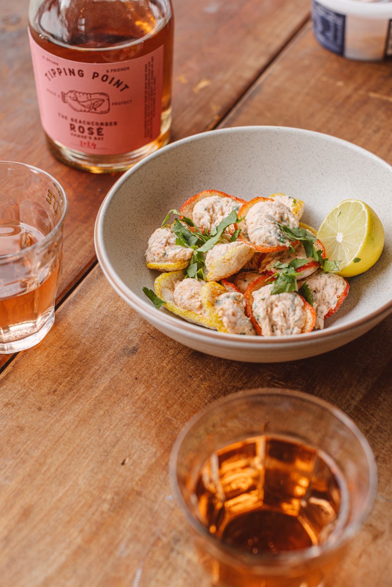 Regal Salmon Dip W Prawn Crackers