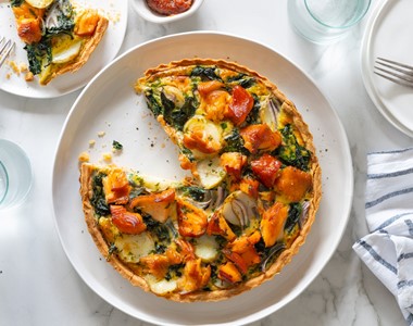 Regal Salmon Hot Smoked Salmon Potato Spinach Quiche